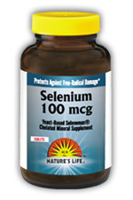 Yeast Based Selenium, 100 mcg 100ct from Natures Life