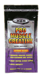 Pro Muscle Creatine Citrus Blast 12 packet from Supplement Training Systems