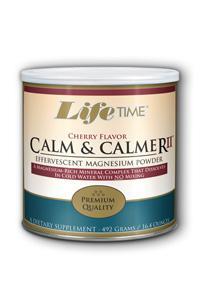 Life Time: Calm and Calmer II Effervescent Cherry 17.6 oz Pwd
