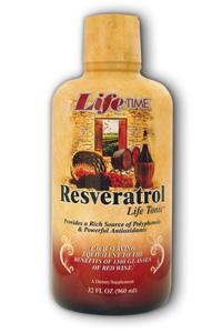 Life Time: Resveratrol Life Tonic Natural 32 oz Liq
