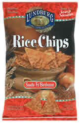 RICE CHIPS,SANTA FE BBQ Case of 12 / 6 OZ from Lundberg Farms