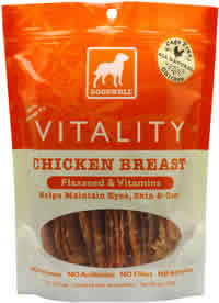 Dog treats,chicken,vitality Case of 12 / 6 OZ from Dogswell