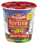 BIG SOUP CUP,TORTILLA Case of 6 / 2 OZ from Doctor McDougalls Right Foods