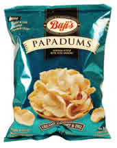 PAPADUMS,CRMY YOGURT&DILL Case of 12 / 4 OZ from BAJI'S