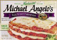 BAKED EGGPLANT PARMESAN Case of 8 / 12 OZ from Michael Angelo's