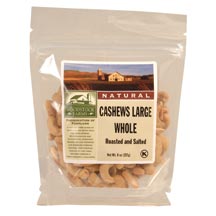 WoodStock Farms: Cashews,whl,xlg #240,r s 8 OZ