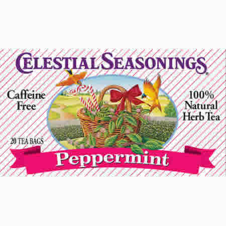 HERB TEA,PEPPERMINT Case of 6 / 40 BAG from Celestial Seasoning