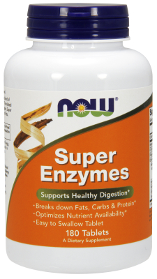 NOW: SUPER ENZYMES 180 TABS
