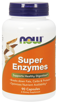 NOW: Super Enzymes 90 CAPS