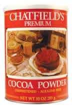 Chatfields: Powder,cocoa 10 OZ