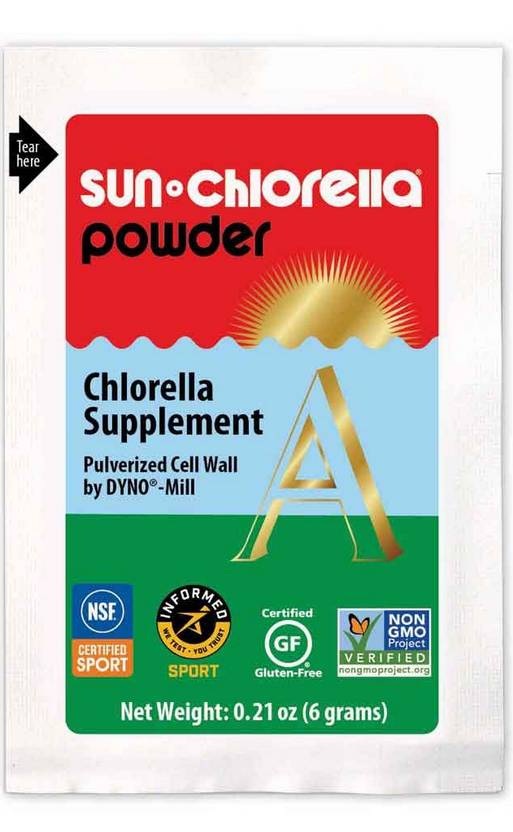 Sun Chlorella Powder Packets 6 g