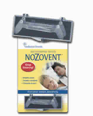 SCANDINAVIAN FORMULAS: Nozovent Anti-Snoring Device 1 pak - Medium