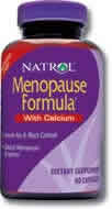 Menopause Formula 60 caps from NATROL
