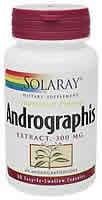 Andrographis 60ct 300mg from Solaray