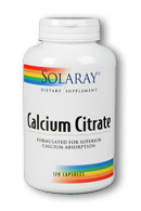 Calcium citrate, 240vcaps 250mg