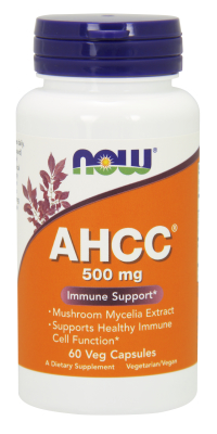 NOW: AHCC 500 mg 60 Vcaps