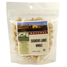 CASHEWS,WHL,XLG #240,RAW Case of 8 / 8 OZ from WoodStock Farms