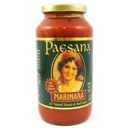 Sauce,marinara Case of 12 / 25 OZ from Paesana