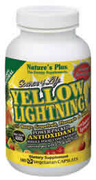 Source of Life Yellow Lightning 180 Vcaps from Natures Plus