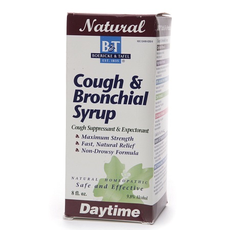 Boericke and tafel: Cough & Bronchial Syrup 8 fl oz