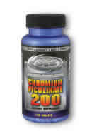 Chromium Picolinate 200mcg 120 Tablets from Supplement Training Systems