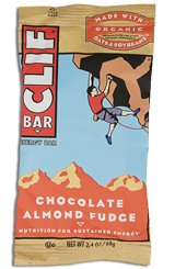 CLIF BAR,OG,CHOC ALMD FDG Case of 12 / 2.4 OZ from Clif Bar