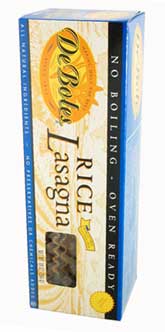 RICE NO BOIL LASAGNA