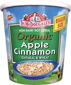 HOT CRL CUP,OG,APPLE CINN Case of 6 / 2.3 OZ from Doctor McDougalls Right Foods