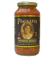 Sauce,pomodoro marsala Case of 12 / 25 OZ from Paesana