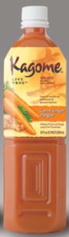 JUICE,CARROT GINGR ZINGER Case of 12 / 30 OZ from Kagome