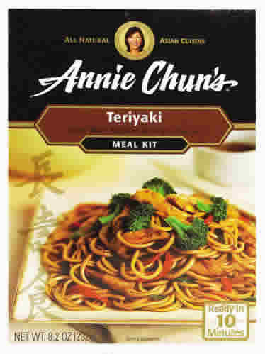 CHOW MEIN NOODLE W/TERIYA Case of 6 / 8.2 OZ from Annie Chuns