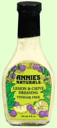 DRESSING,V/F,LMN & CHIVES Case of 6 / 8 OZ from Annies Naturals