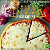 Pizza organic cheese rice crust Case of 8 / 12 OZ from AMY'S