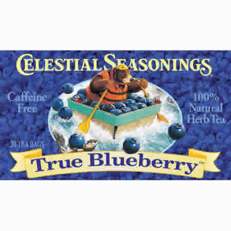 HERB TEA,TRUE BLUEBERRY Case of 12 / 20 BAG from Celestial Seasoning