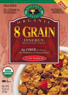 CEREAL,OG,8 GRAIN FLAKE Case of 12 / 13.25 OZ from Nature's Path
