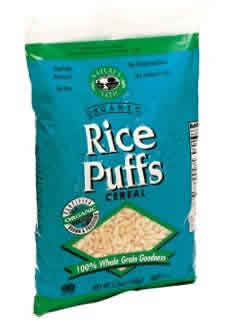 CEREAL,OG,PUFFED RICE Case of 12 / 6 OZ from Nature's Path