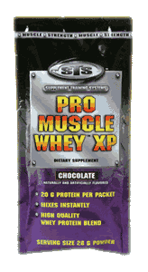 Pro Muscle Whey XP Chocolate 12 packet from Supplement Training Systems