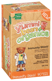 YUMMI BEARS (HERO NUTRITIONAL PRODUCTS): Organic Yummi Bears Immunity Shield 90 ct