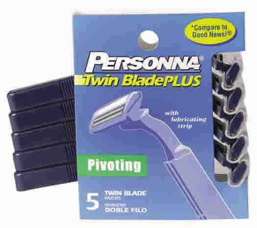 DSPOSE RAZR,MEN,2 BLD,PVT Case of 1 / 5 CT from Personna