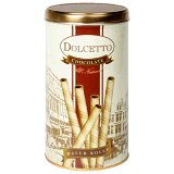 WAFER ROLLS,CHOCOLATE Case of 6 / 14.1 OZ from Dolcetto