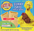 Ss snack bar,og,apple Case of 6 / 5.3 OZ from Earths Best (Hain)