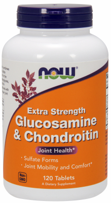 NOW: Glucosamine & Chondroitin Extra Strength 120 TABS