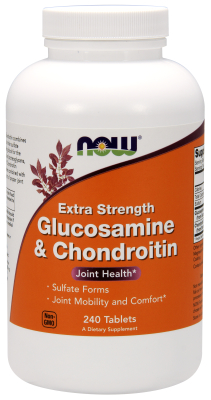 NOW: Glucosamine & Chondroitin Extra Strength 240 Tabs