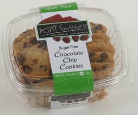S/F COOKIES,SPLT,CHOC CHP Case of 12 / 7 OZ from Aunt Gussies