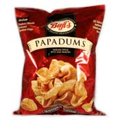 PAPADUMS,TRAD TANDOORI Case of 12 / 4 OZ from BAJI'S