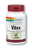 Vitex chaste berry extract, 60ct 225mg
