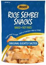 Masuya: Rice sembei,original 4 OZ