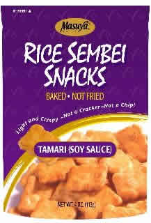RICE SEMBEI,TAMARI Case of 12 / 4 OZ from Masuya