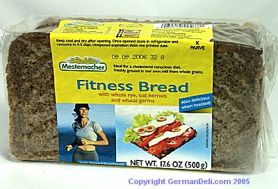 Bread,fitness Case of 12 / 17.6 OZ from Mestemacher Bread
