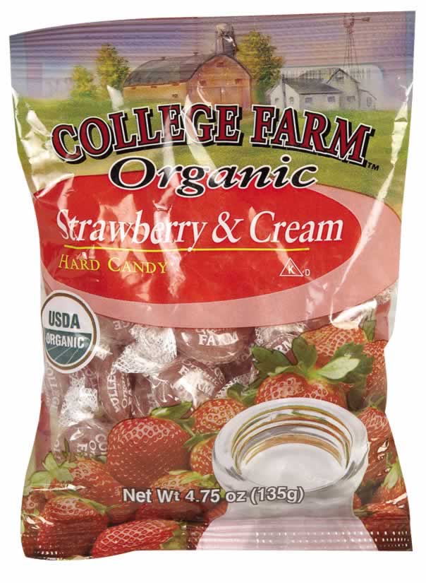 HARD CANDY,OG,STRWBRY&CRM Case of 6 / 4.75 OZ from College Farm